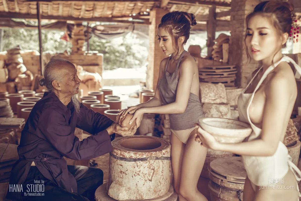 Thuy Nga Pham 'Vietnamese Ceramic Village' Sexy Nude Photo Set photo 43