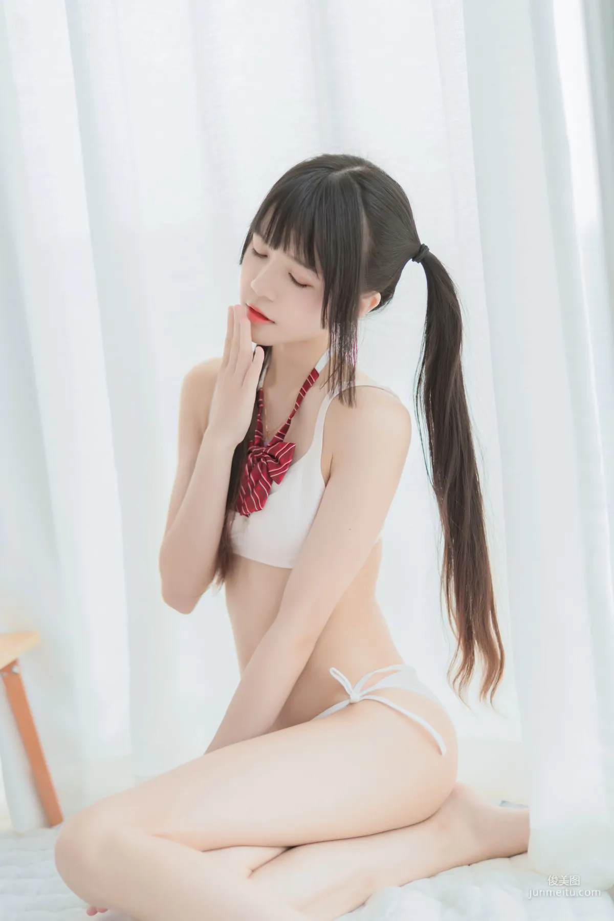 COSER桜桃喵《心形胖次》 [COSPLAY美女] 写真集110