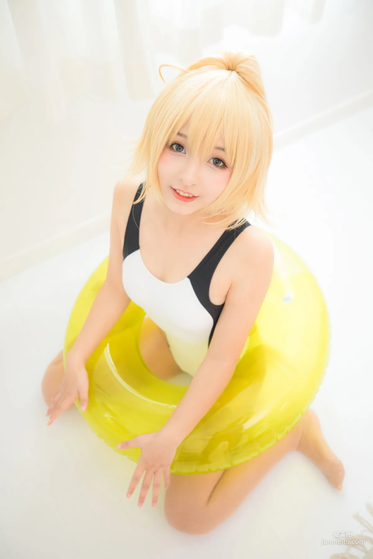 Kagurazaka Mafuyu Jeanne Swimsuit [Cosplay Girl] Photo Set photo 20