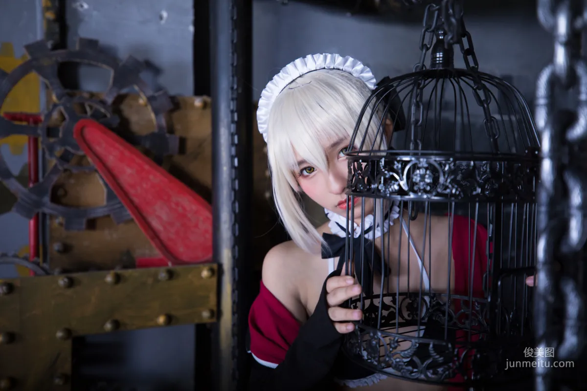 Shenle Banzhen Dong Absolute Obedience (Fate Grand Order) [COSPLAY Girl] Photo Set photo 14