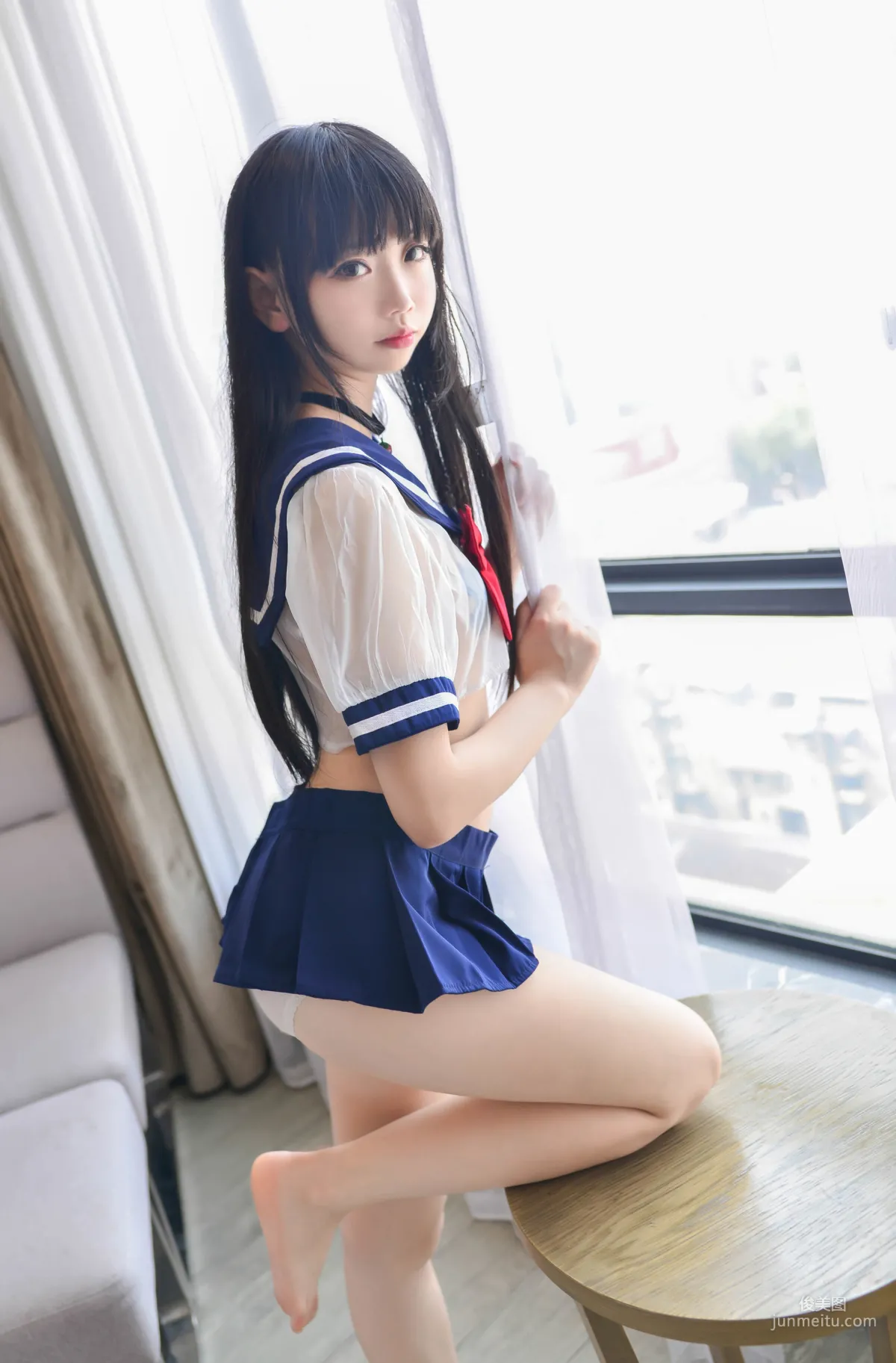 COSER雪琪SAMA 《透明JK》 [COSPLAY美女] 寫真集 3