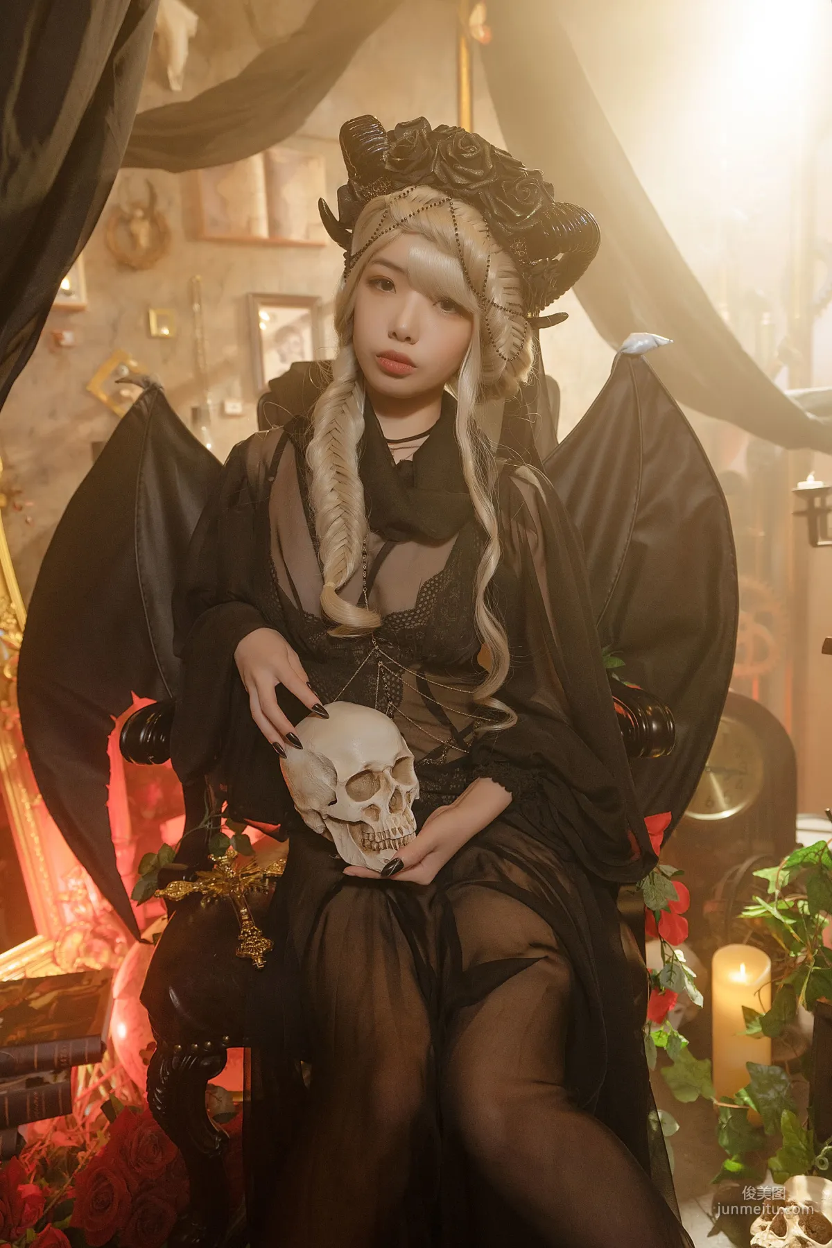 雯妹《魅魔 gothic devil》 [COSPLAY福利] 寫真集 12