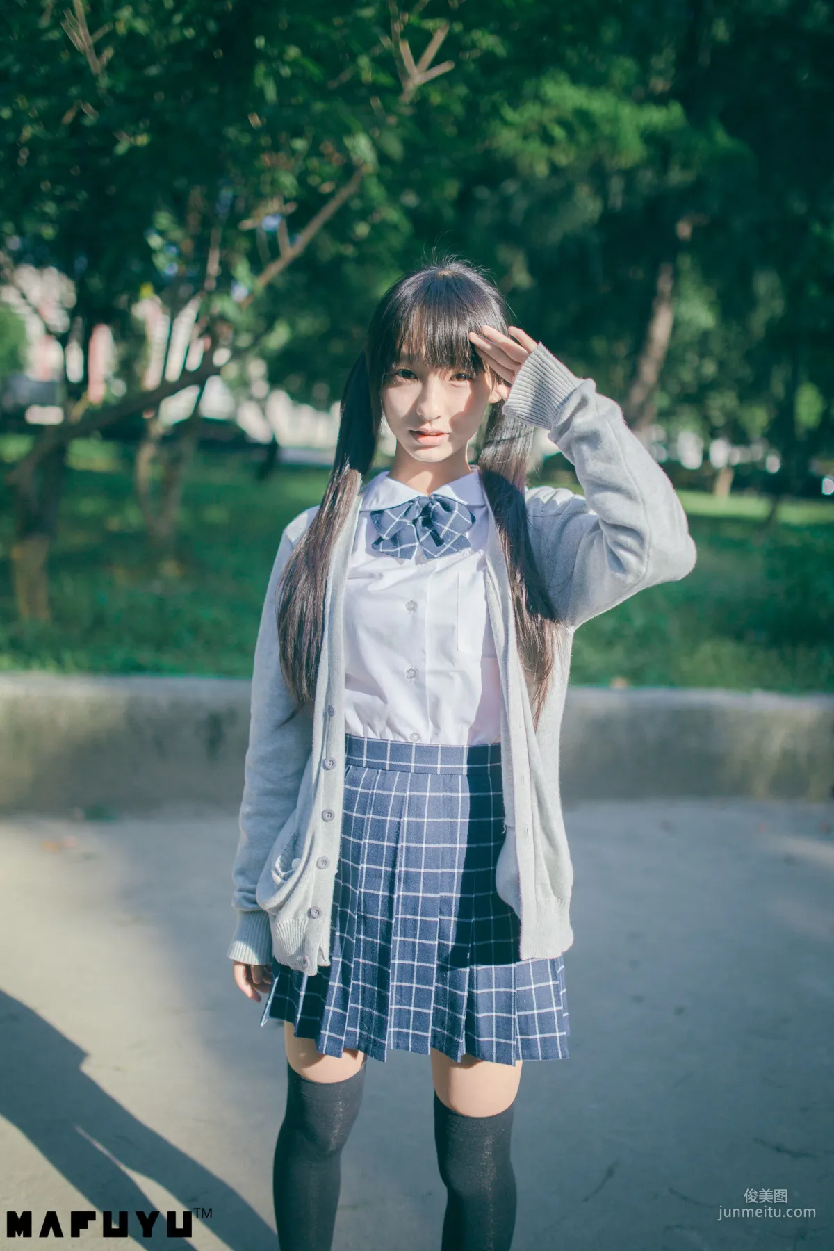 Shenle Banzhen Dong, Sunny School Uniform Series [COSPLAY Beauty] Photo Set photo 2