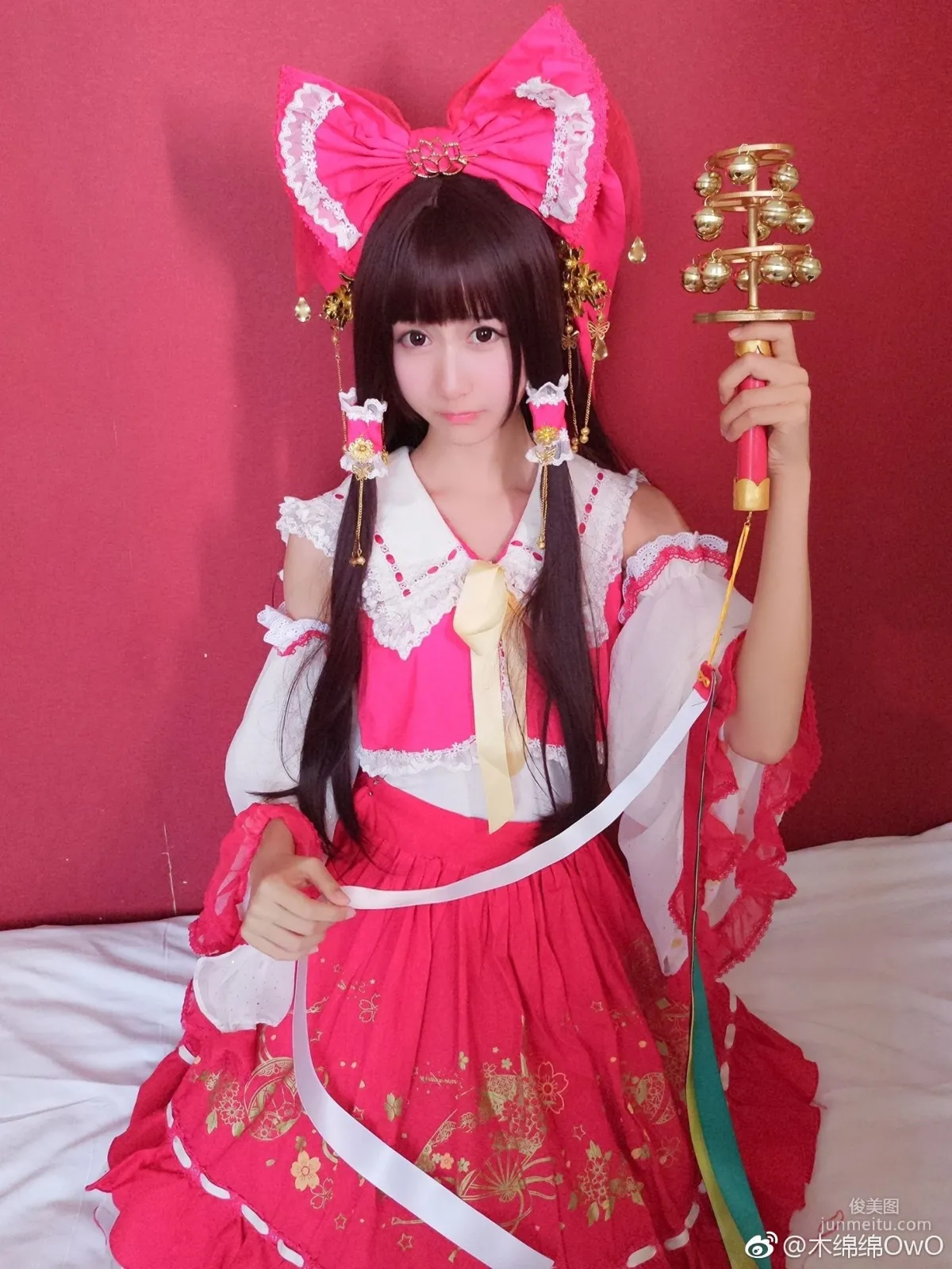 Cute Girl Mu Mianmian OwO, Weibo Life Selfies [Cosplay Beauty] Photo Set photo 24
