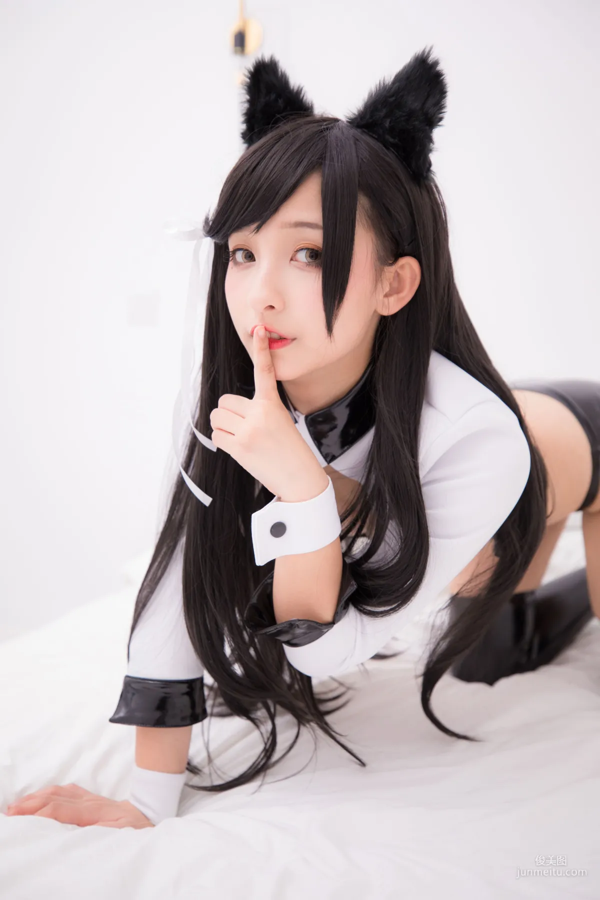 Shenle Banzhen Dong, ATAGO-LATEX VER (Latex Stockings) [Cosplay Bonus] Photo Set photo 96