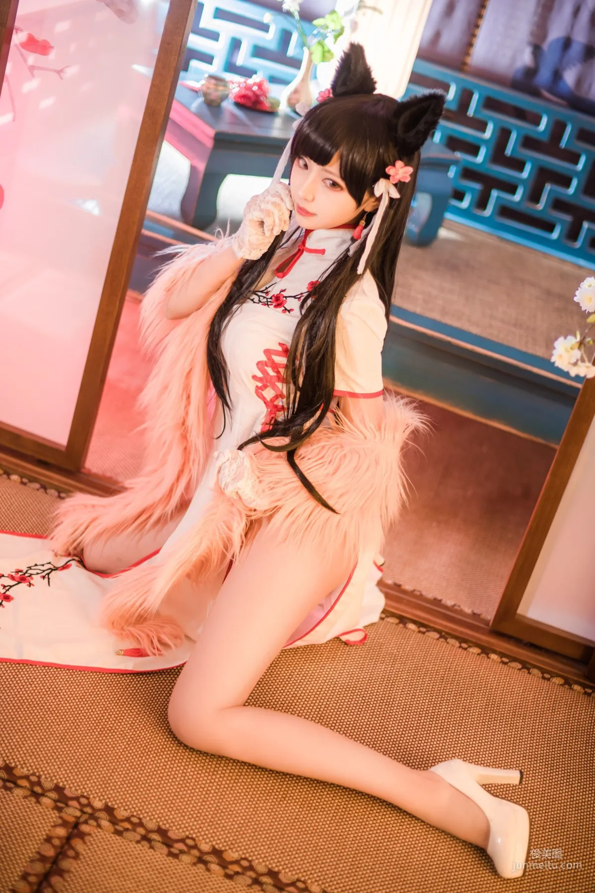 Shika小鹿鹿《爱宕旗袍》 [COSPLAY福利] 写真集1