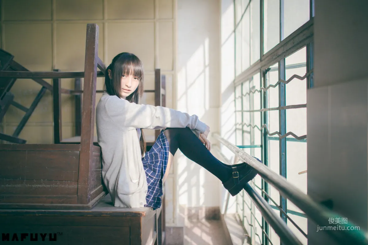 Shenle Banzhen Dong, Sunny School Uniform Series [COSPLAY Beauty] Photo Set photo 18