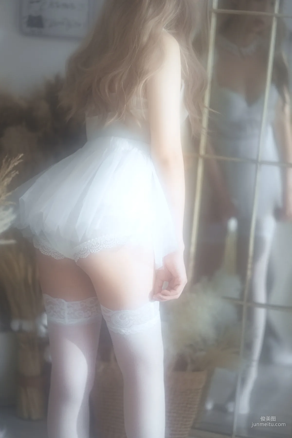 COSER Mianbing Xianer, Retro Lingerie Set [Cosplay] Photo Set photo 10