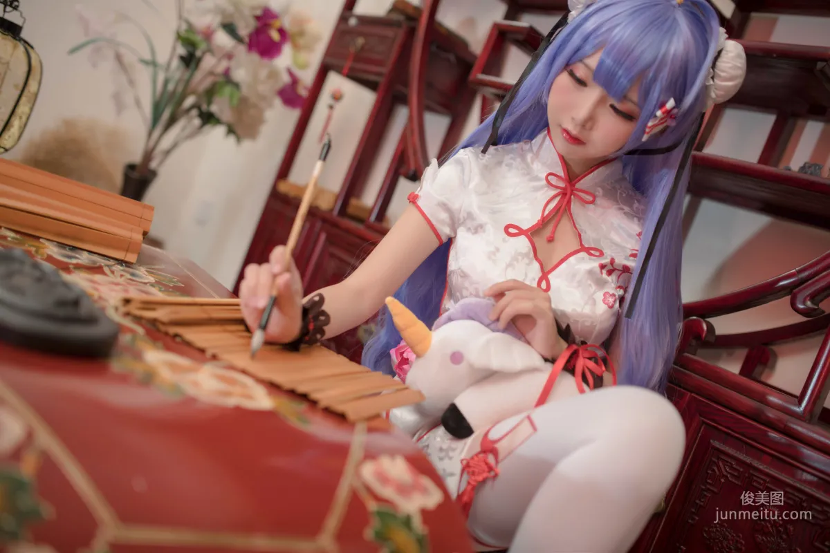 面饼仙儿《旗袍COS》 [福利COSPLAY] 写真集7