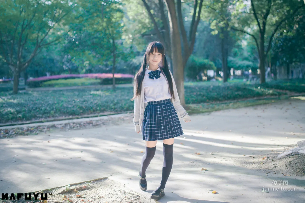 Shenle Banzhen Dong, Sunny School Uniform Series [COSPLAY Beauty] Photo Set photo 43