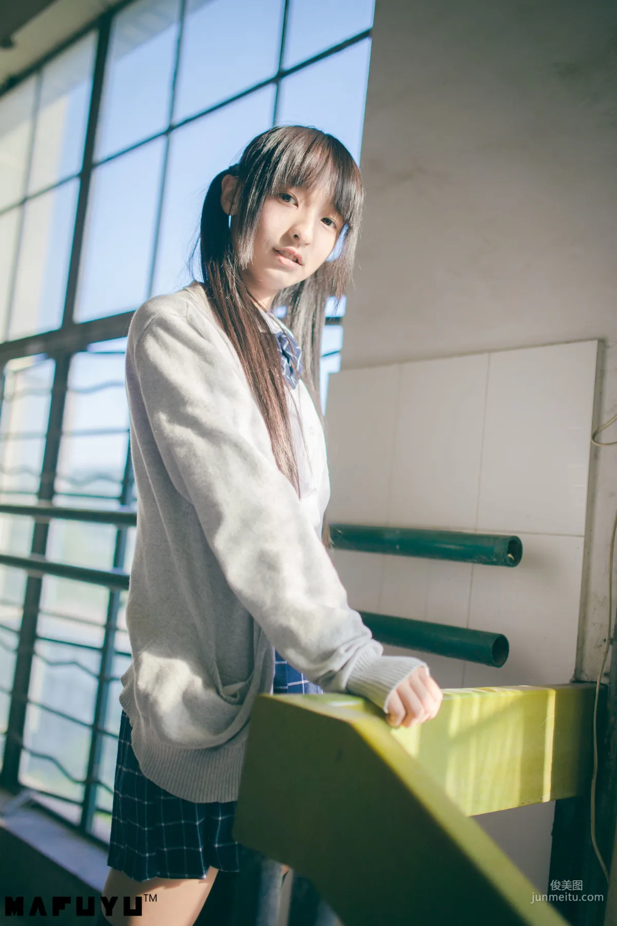 Shenle Banzhen Dong, Sunny School Uniform Series [COSPLAY Beauty] Photo Set photo 26