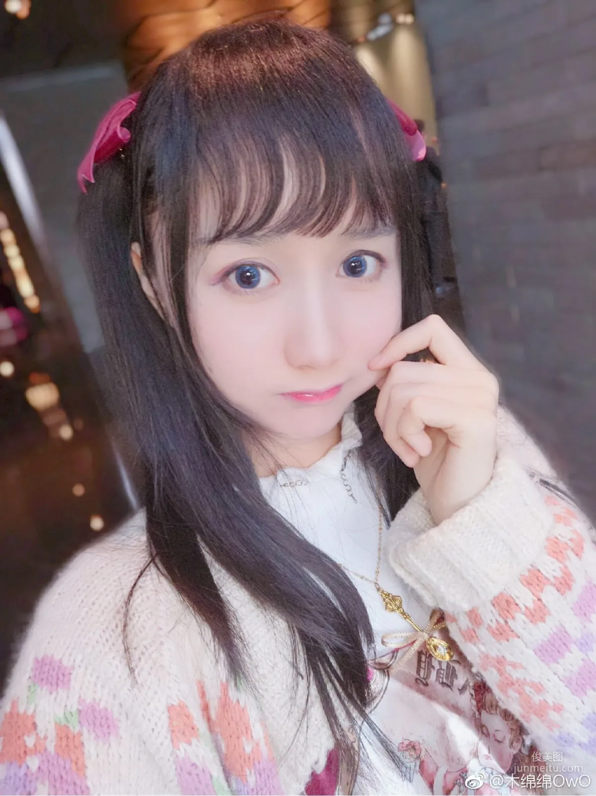 Cute Girl Mu Mianmian OwO, Weibo Life Selfies [Cosplay Beauty] Photo Set photo 69