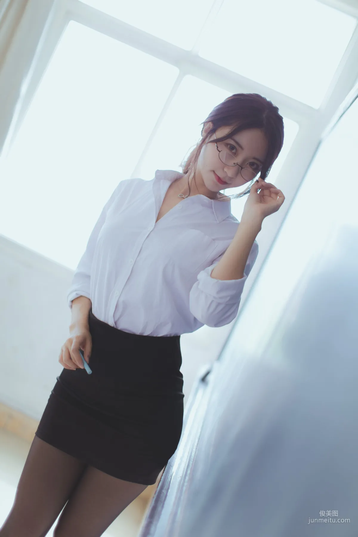 COSER黑川《黑丝教师》  [COSPLAY福利] 写真集14