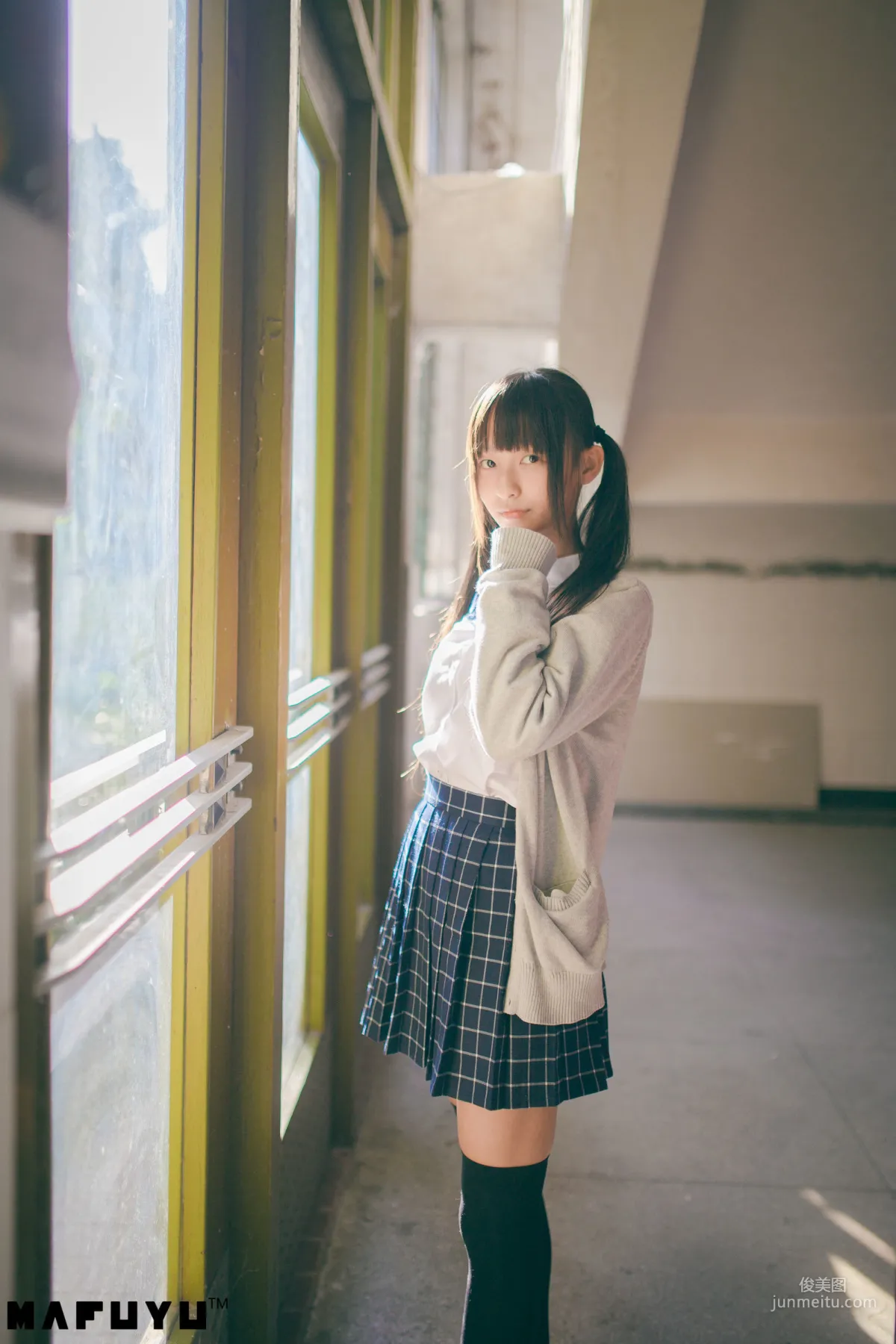 Shenle Banzhen Dong, Sunny School Uniform Series [COSPLAY Beauty] Photo Set photo 12