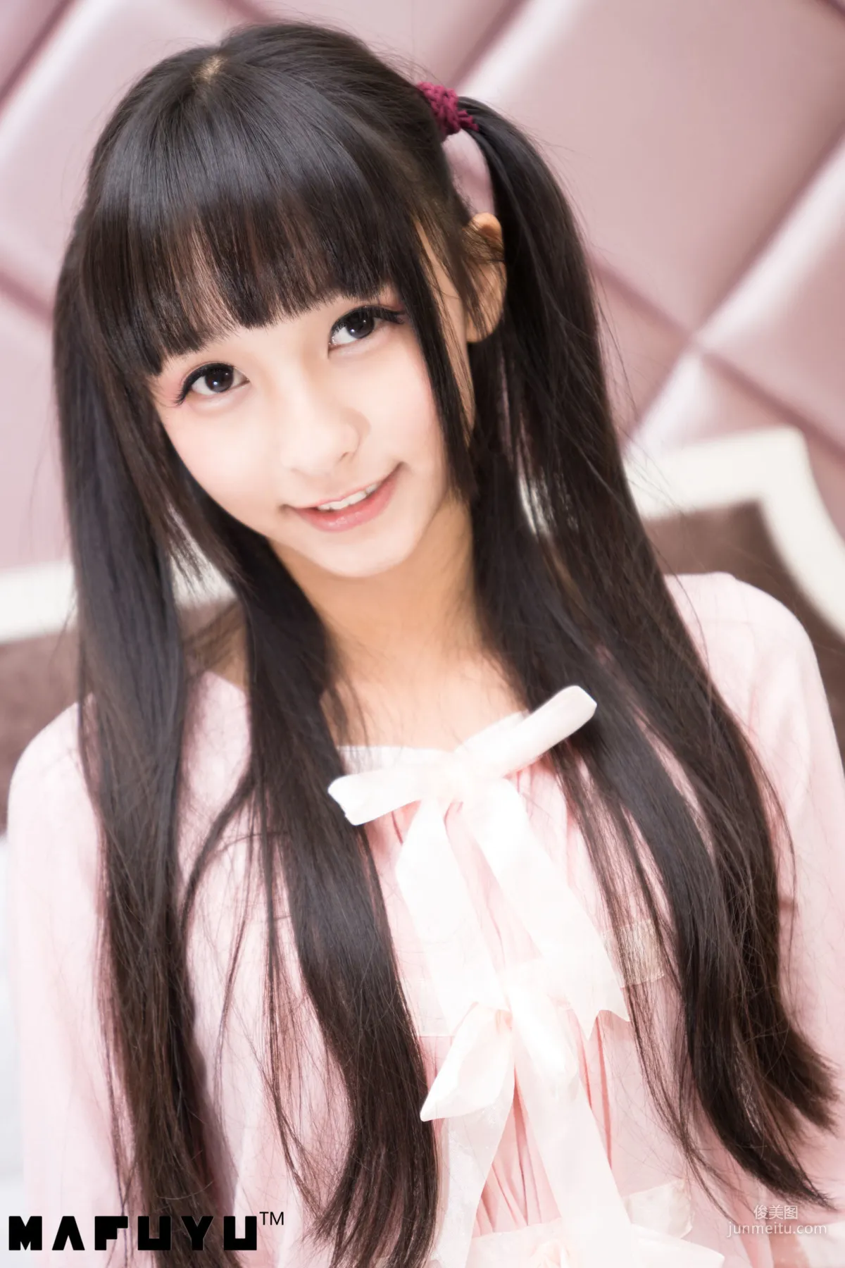 Shenle Banzhen Dong, Pink and White Stripes Series [Cosplay Collection] Photo Set photo 3