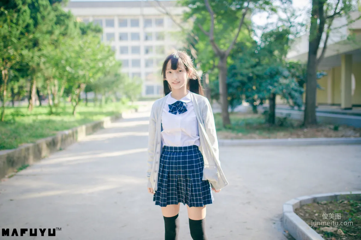 Shenle Banzhen Dong, Sunny School Uniform Series [COSPLAY Beauty] Photo Set photo 78