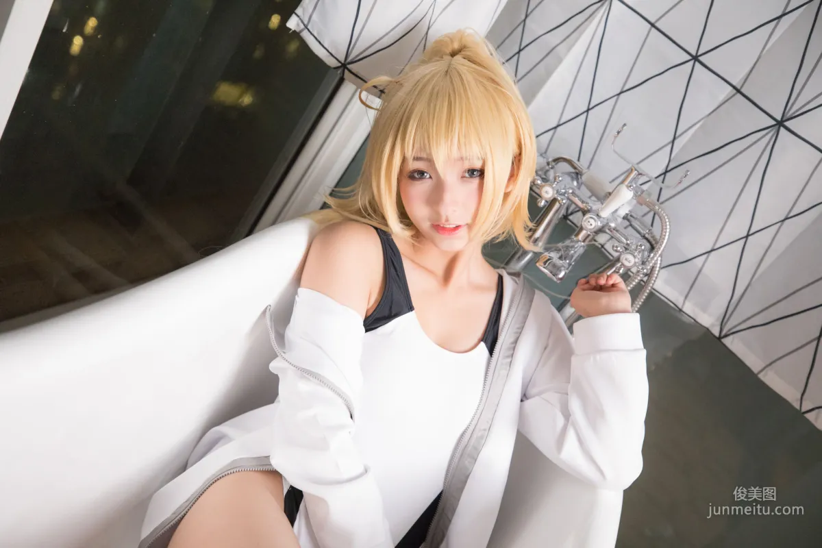 Kagurazaka Mafuyu Jeanne Swimsuit [Cosplay Girl] Photo Set photo 64
