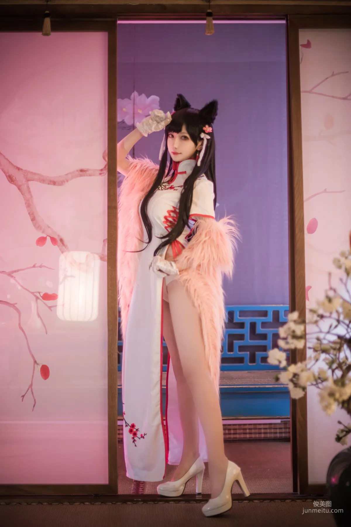 Shika Xiao Lulu, Atago Qipao [Cosplay] Photo Set photo 22