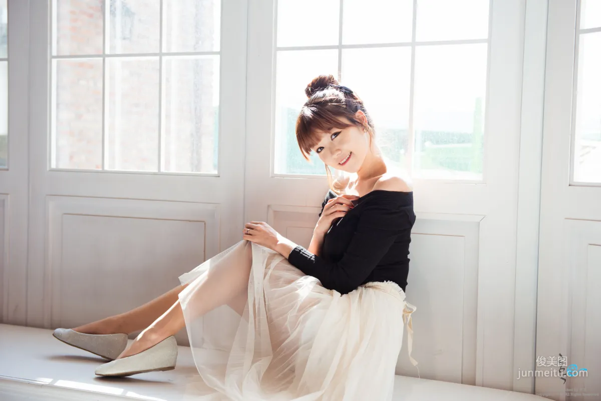 [韩国美女] 李恩慧《白色淑女长裙》 写真集4