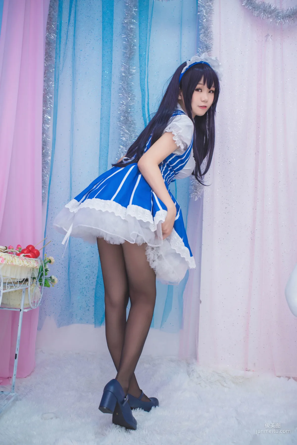 白金Saki《女仆》[COSPLAY福利] 写真集9