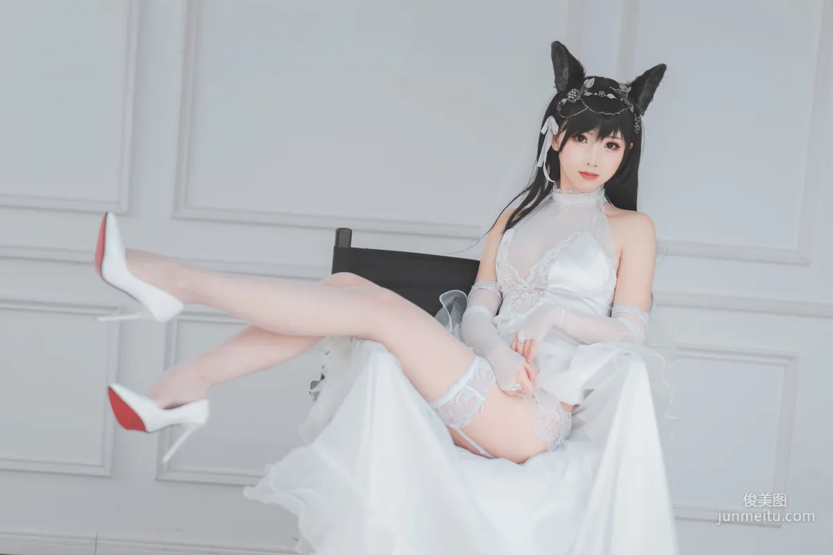 面饼仙儿《爱宕花嫁》 [福利COSPLAY] 写真集27