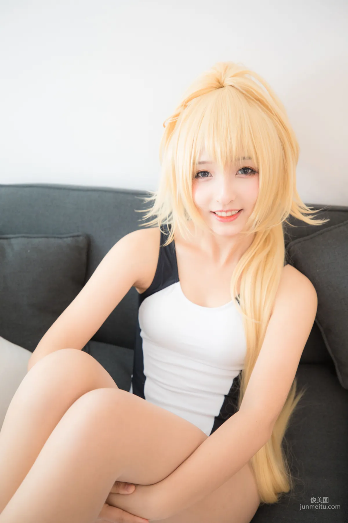 Kagurazaka Mafuyu Jeanne Swimsuit [Cosplay Girl] Photo Set photo 30