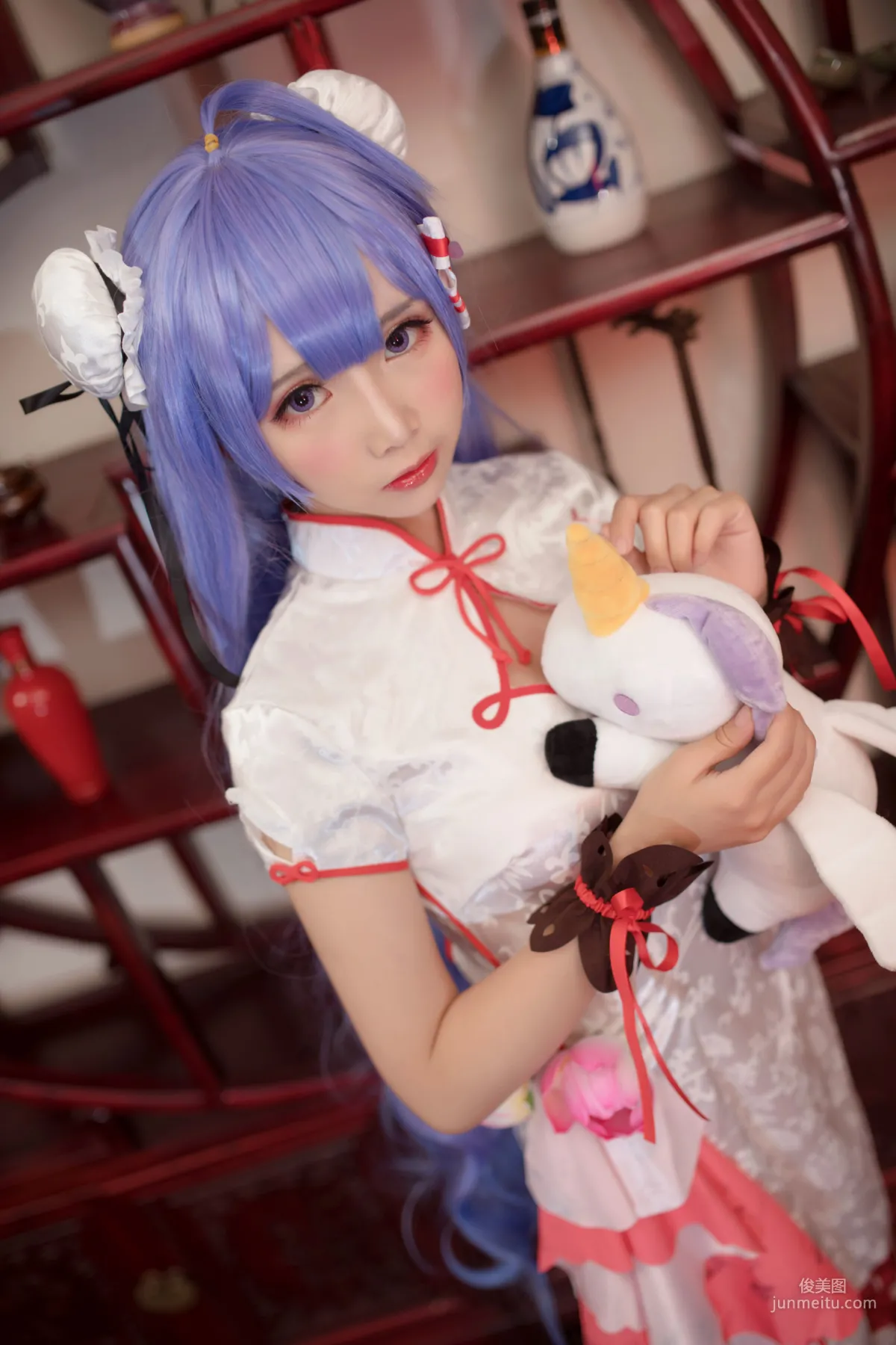面饼仙儿《旗袍COS》 [福利COSPLAY] 写真集5