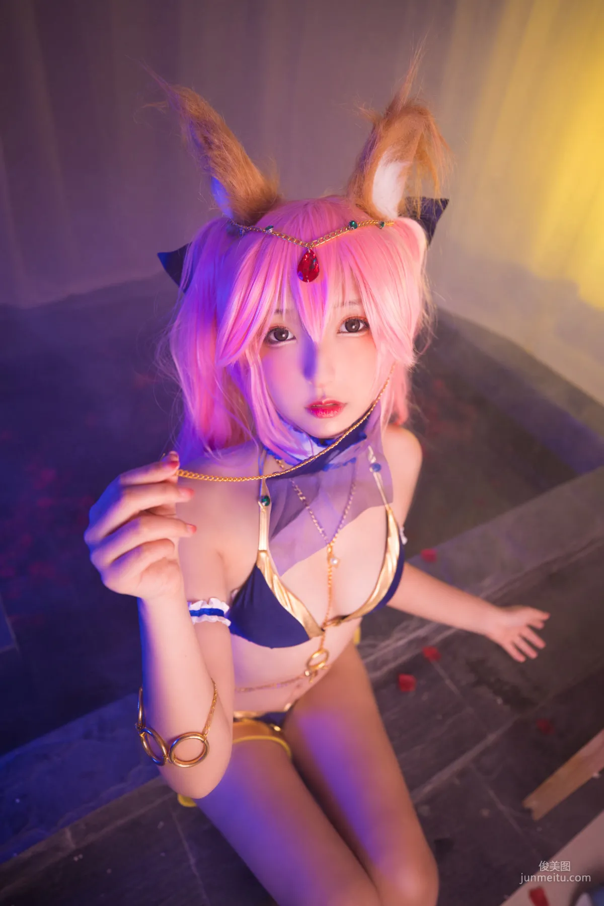 COSER Shenle Banzhen Dong 'Tamamo no Mae Dancer Mysterious Love' [Cosplay] Photo Set photo 6