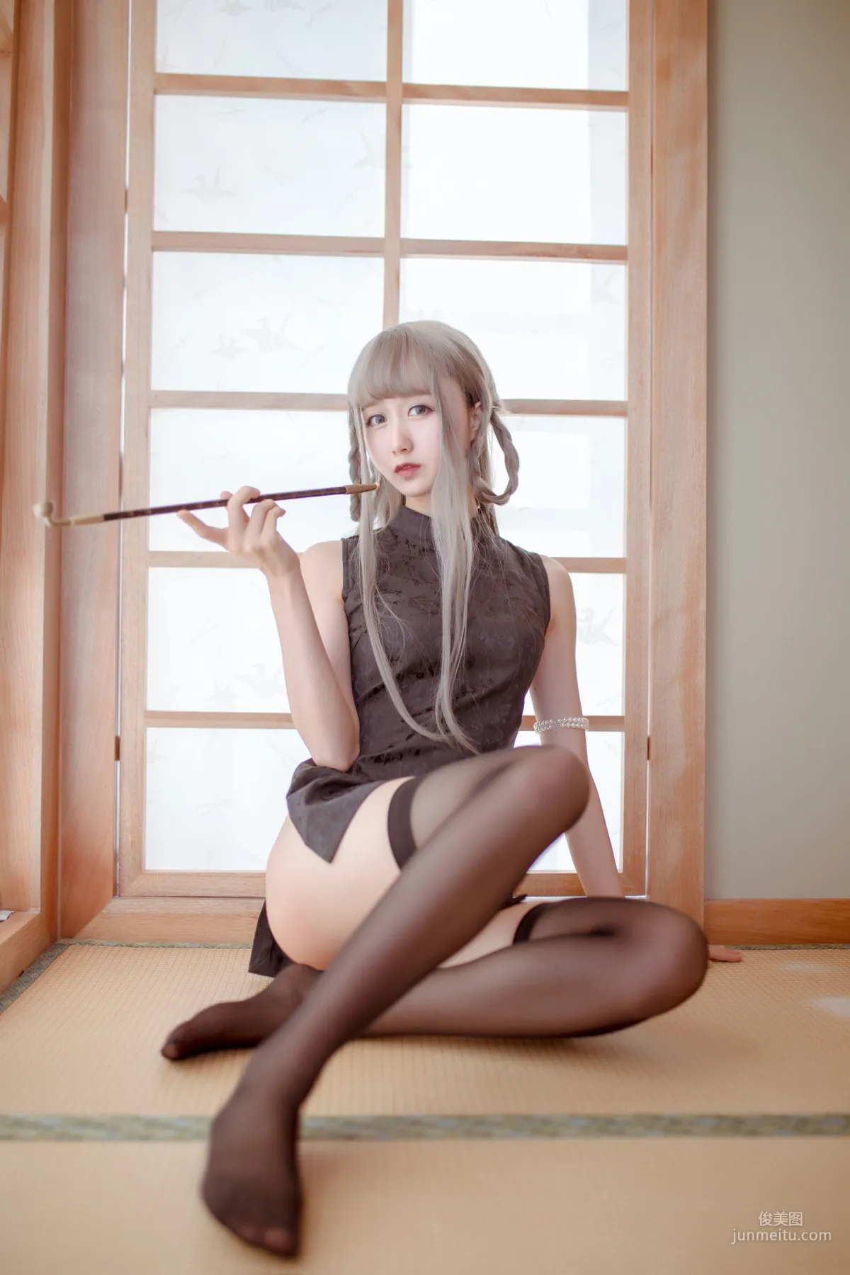 Mu Mianmian OwO 'Witch Qipao & Little Wild Girl' [Web Idols] Photo Set photo 15