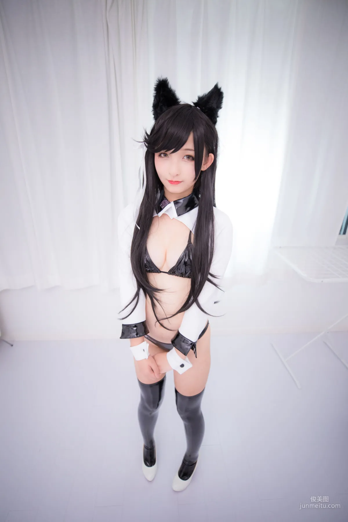Shenle Banzhen Dong, ATAGO-LATEX VER (Latex Stockings) [Cosplay Bonus] Photo Set photo 138