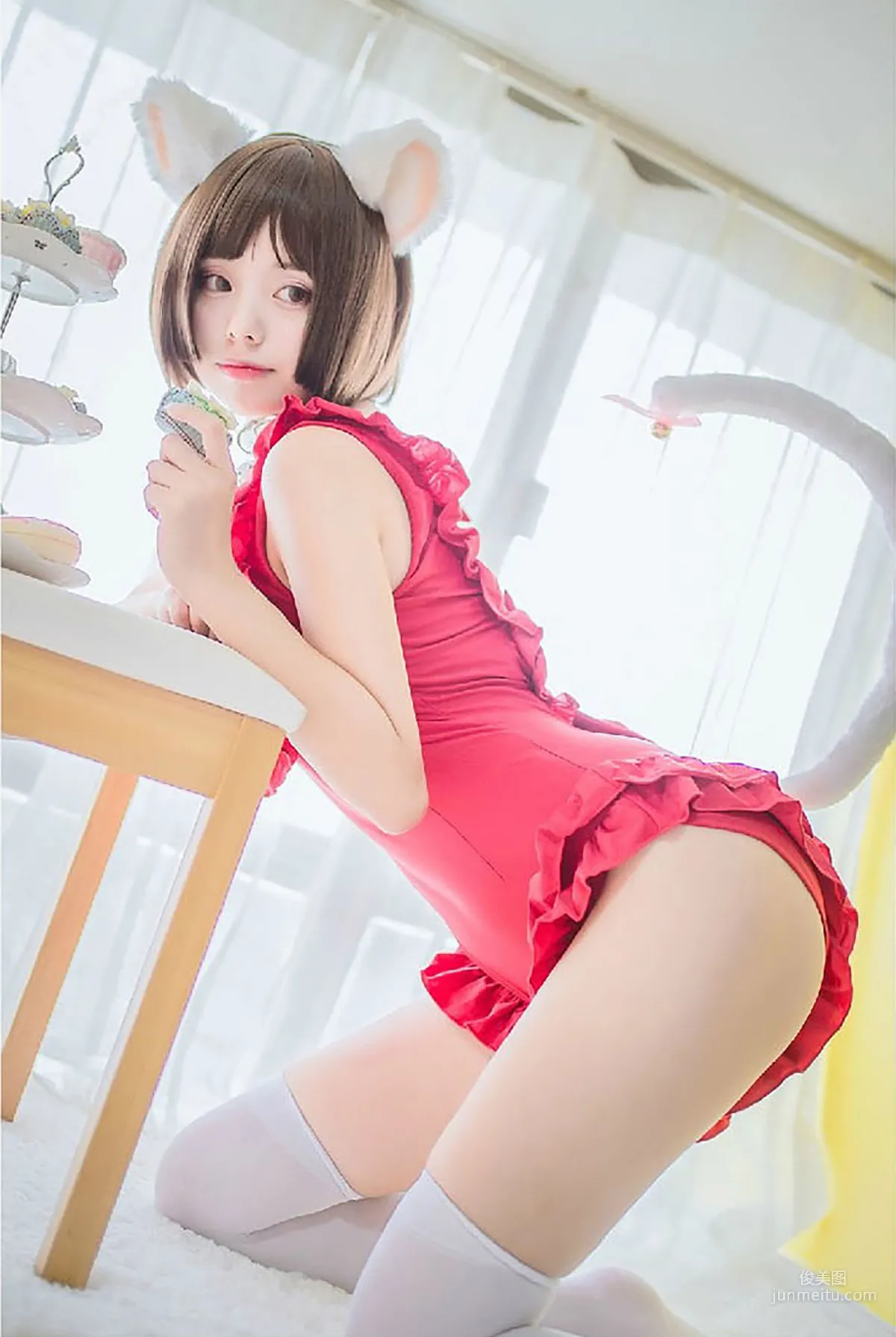 Xiaoye Meizi w, Cat-Style Swimsuit + Magical Girl Illya [COSPLAY Beauty] Photo Set photo 10
