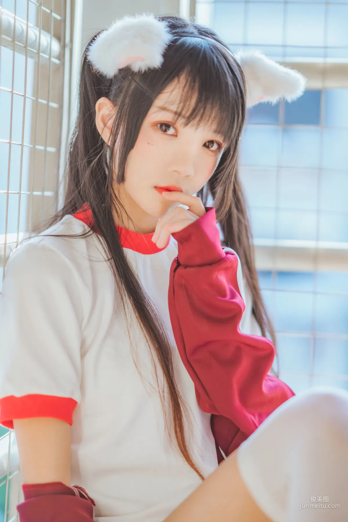 桜桃喵《红色体操服》 [COSPLAY美女] 写真集27