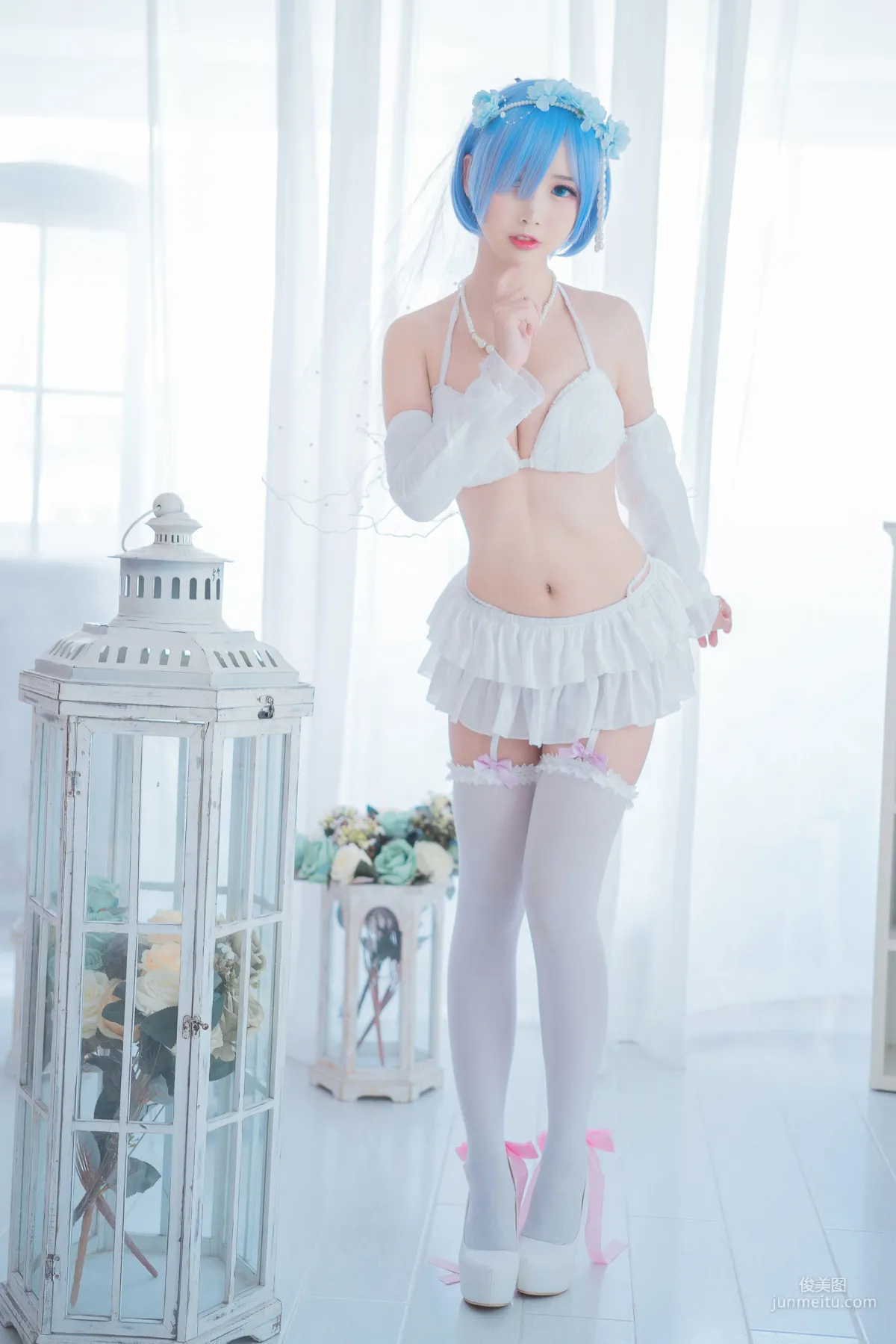 Mianbing Xianer Bride Rem [Cosplay] Photo Set photo 16