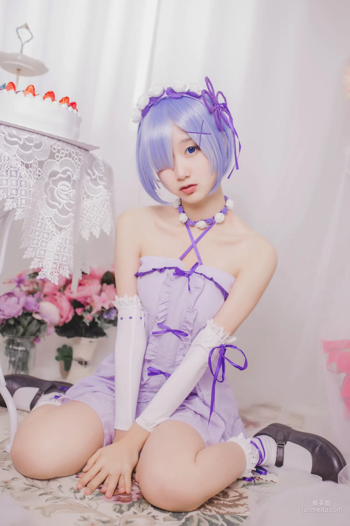 Mu Mianmian OwO, Rem Birthday [Coser Beauty] Photo Set photo 13