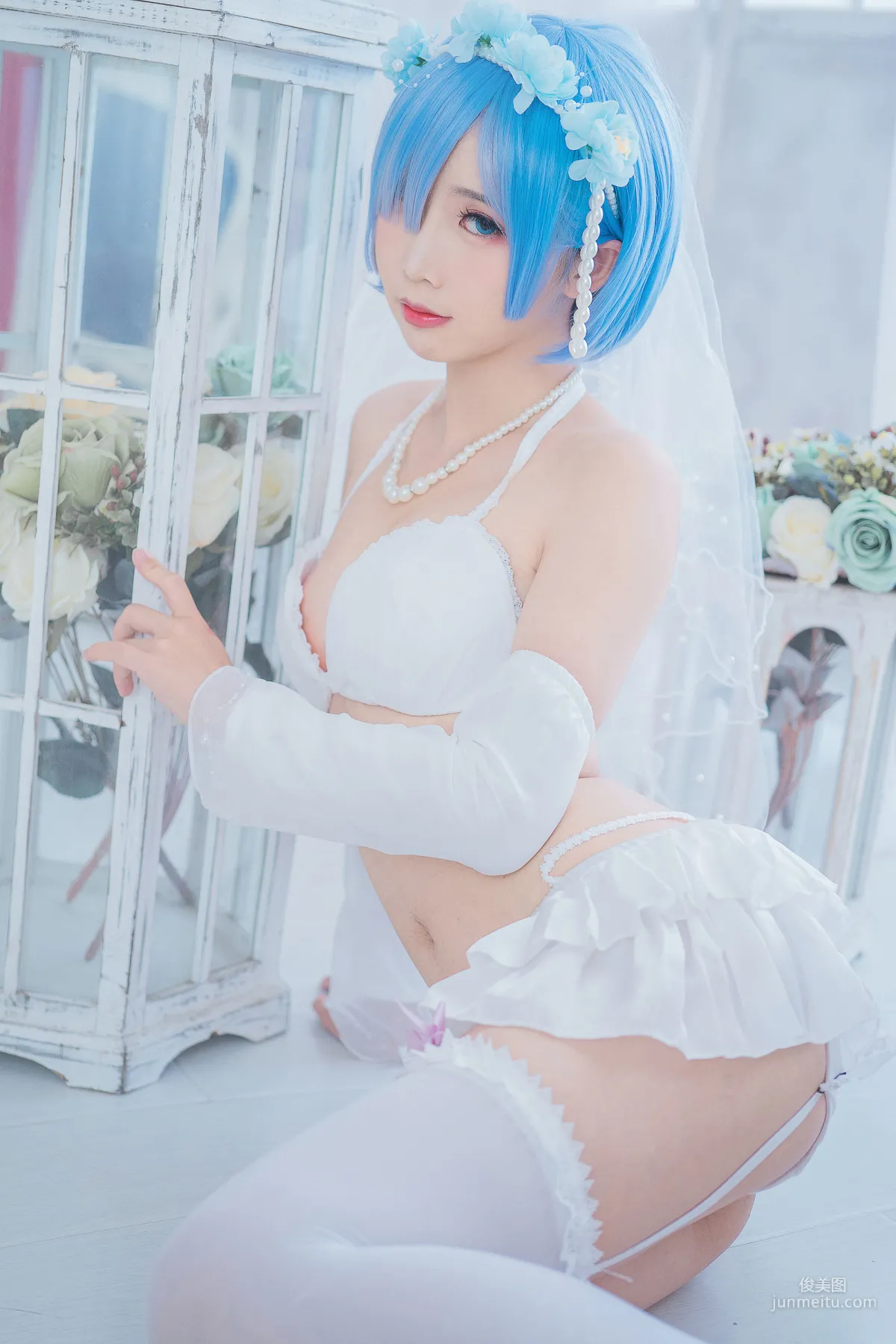 Mianbing Xianer Bride Rem [Cosplay] Photo Set photo 8
