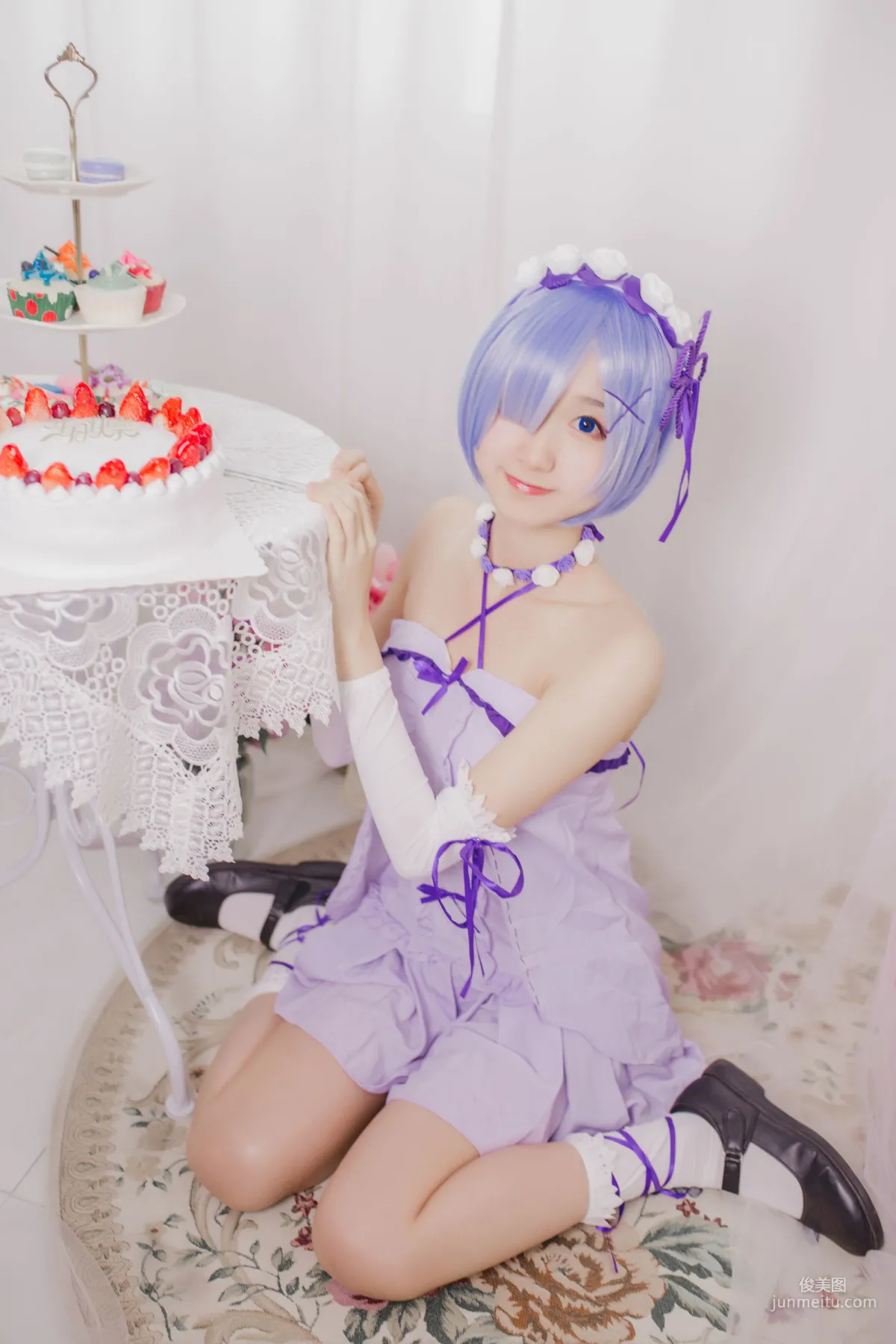 Mu Mianmian OwO, Rem Birthday [Coser Beauty] Photo Set photo 12