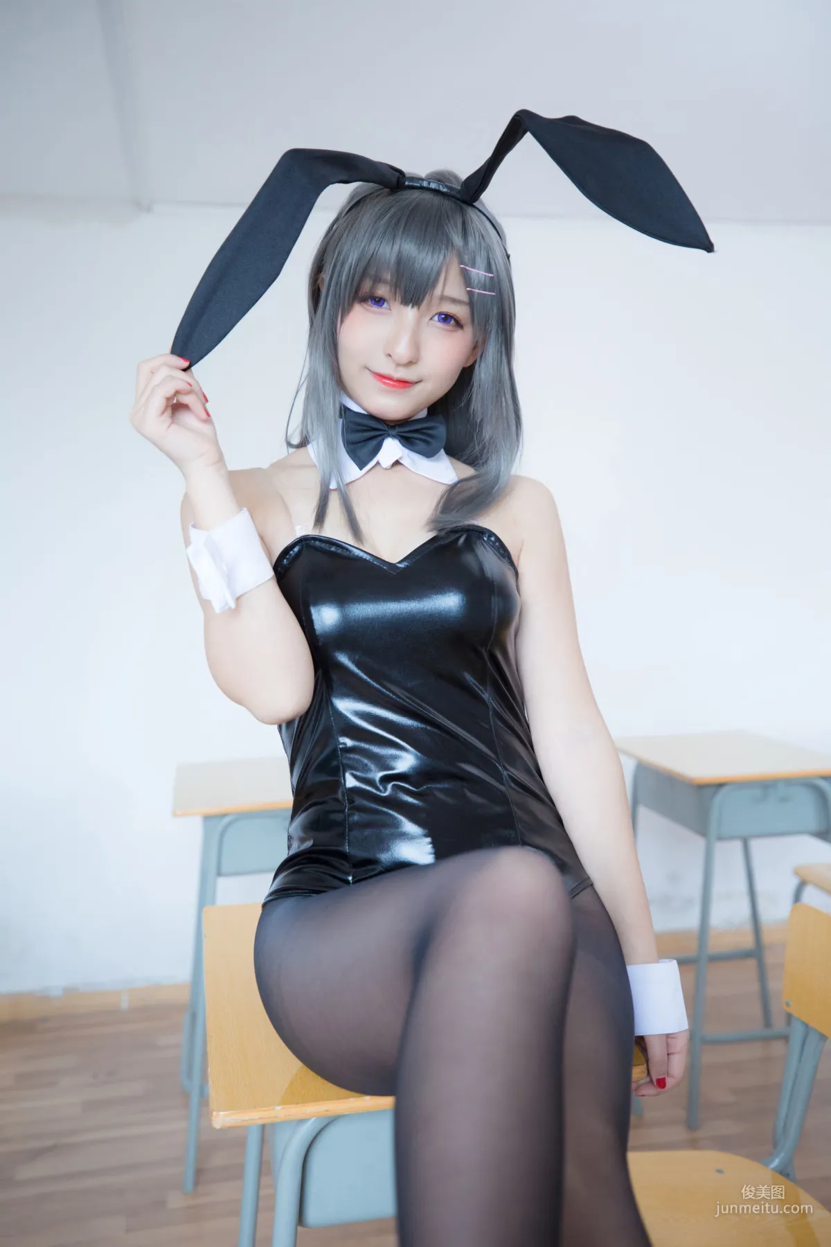 Coser Shenle Banzhen Dong 'Sakurajima Mai' [Cosplay] Photo Set photo 19