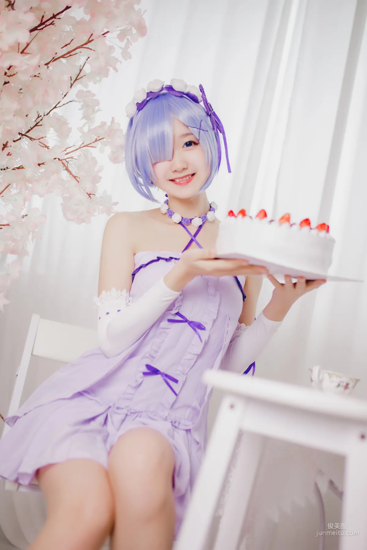 Mu Mianmian OwO, Rem Birthday [Coser Beauty] Photo Set photo 7