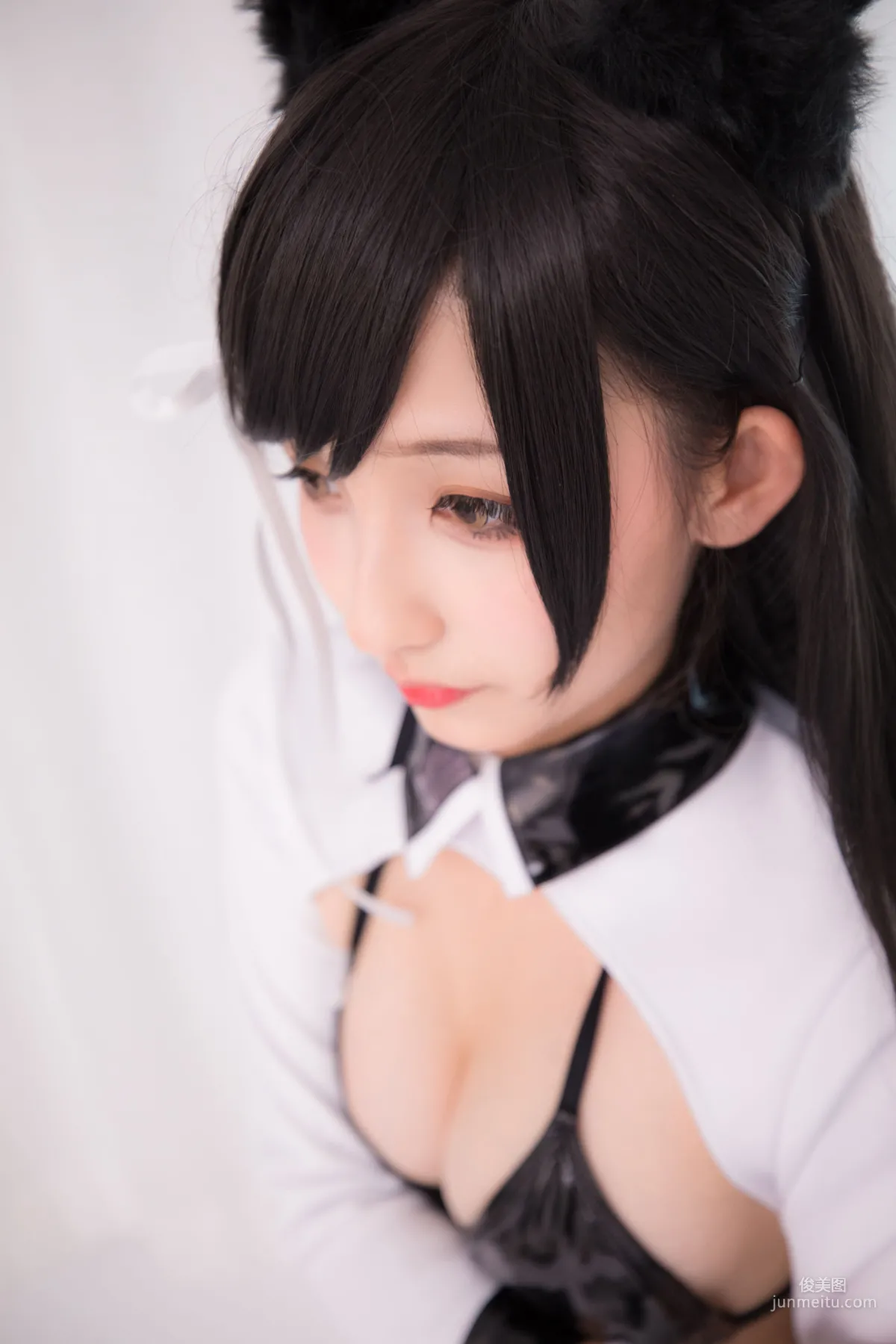Shenle Banzhen Dong, ATAGO-LATEX VER (Latex Stockings) [Cosplay Bonus] Photo Set photo 126