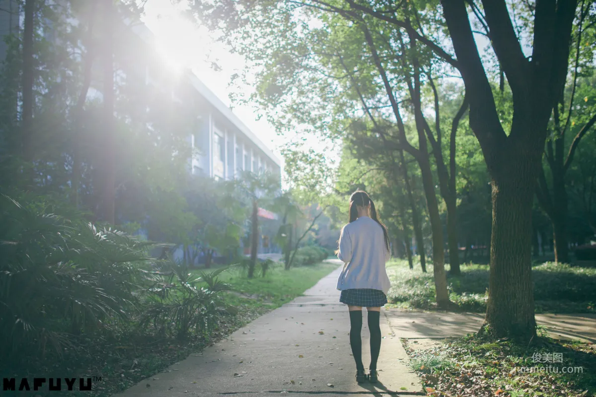 Shenle Banzhen Dong, Sunny School Uniform Series [COSPLAY Beauty] Photo Set photo 48