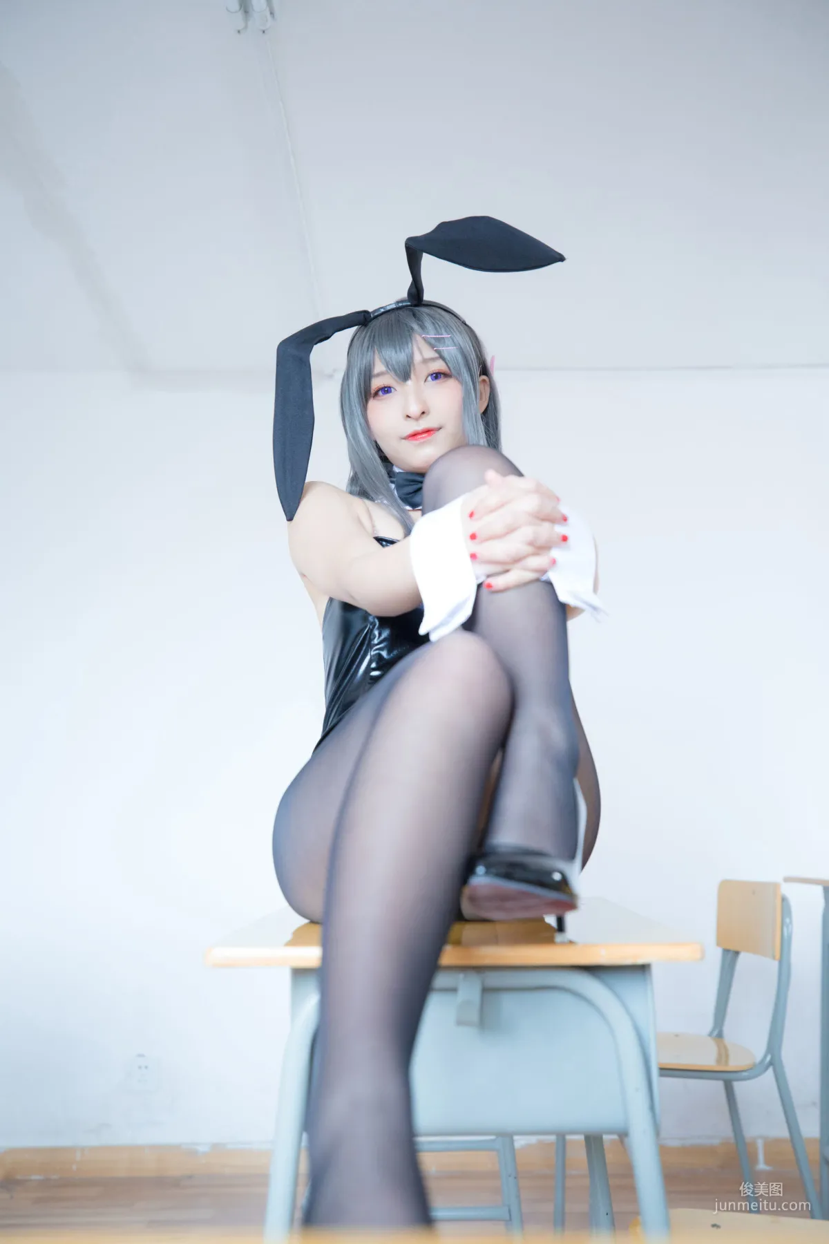 Coser Shenle Banzhen Dong 'Sakurajima Mai' [Cosplay] Photo Set photo 24