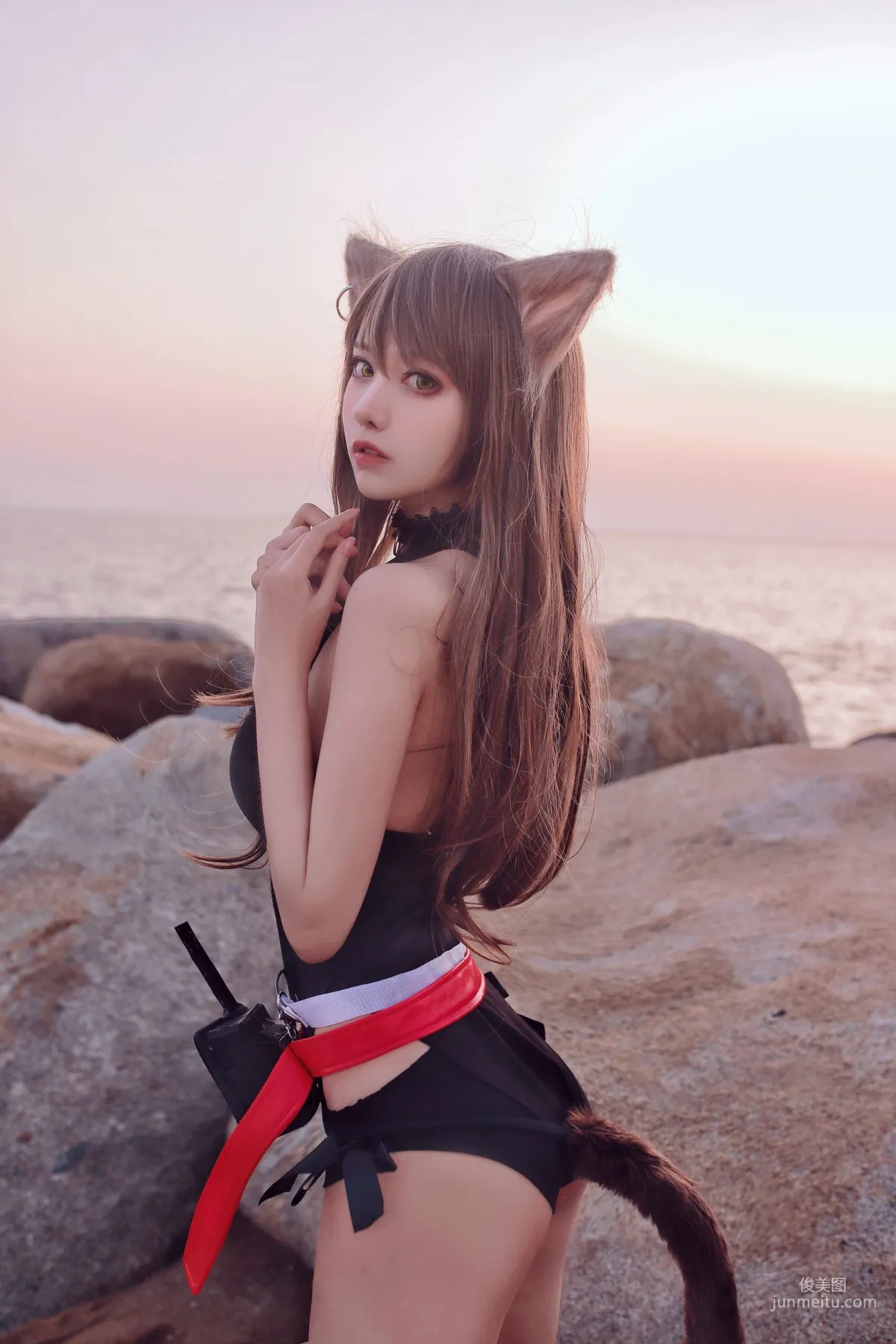 Shika Xiao Lulu, Sky Fire Swimsuit [Web Idols] Photo Set photo 1