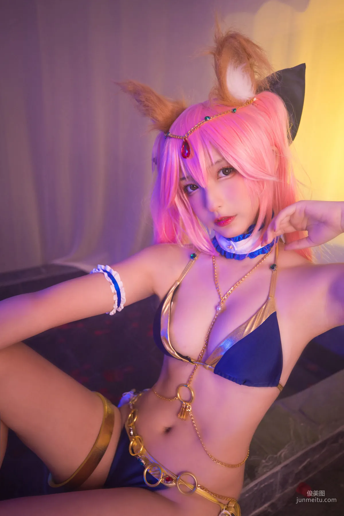 COSER Shenle Banzhen Dong 'Tamamo no Mae Dancer Mysterious Love' [Cosplay] Photo Set photo 12