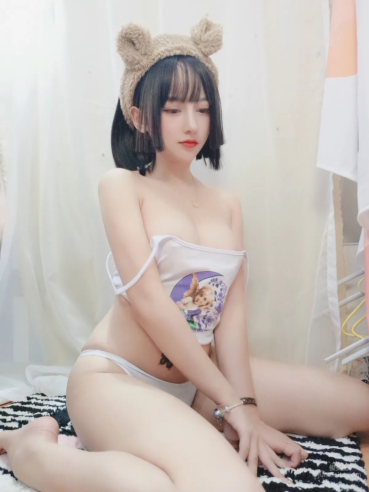 COSER Mixianxian sama, Cute Little Bear Girl [COSPLAY Girl] Photo Set photo 18