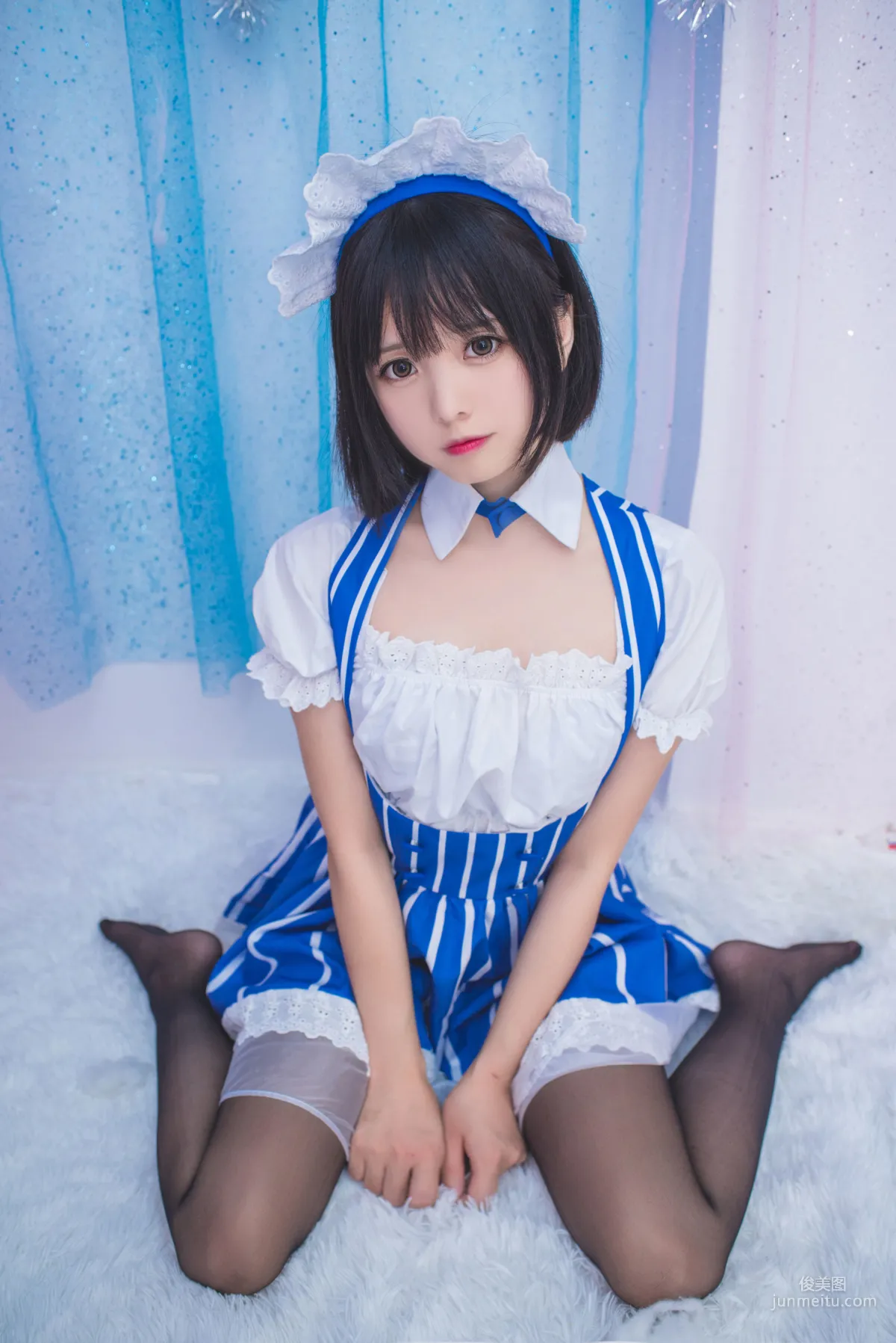 白金Saki《女仆》[COSPLAY福利] 写真集7