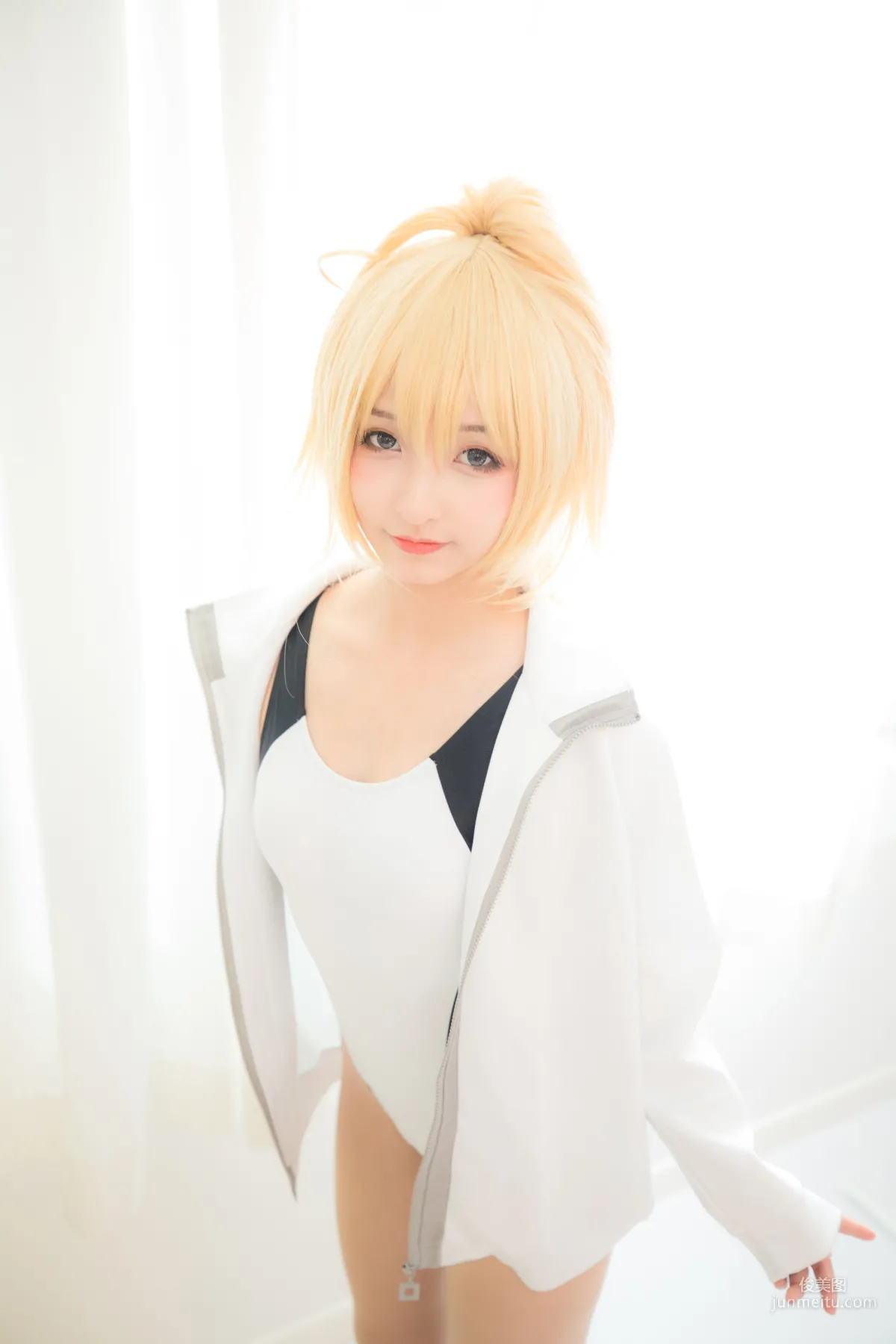 Kagurazaka Mafuyu Jeanne Swimsuit [Cosplay Girl] Photo Set photo 10
