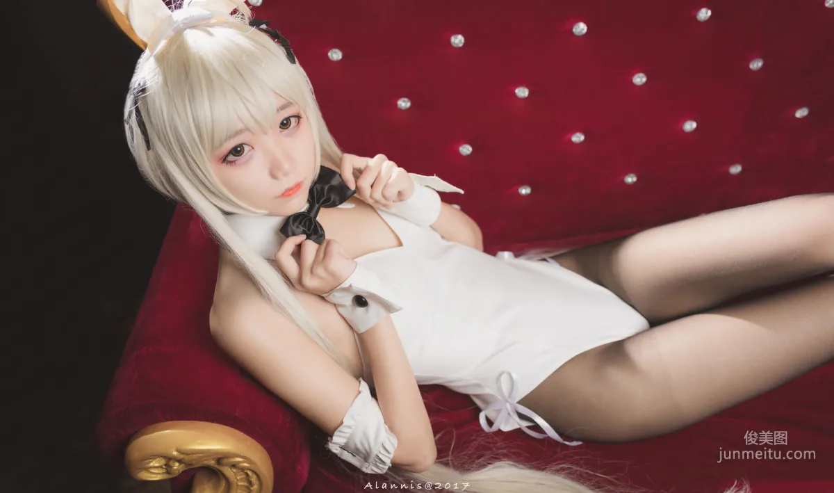 清纯少女五更百鬼《兔女郎+白丝美腿》 [COSPLAY美女] 写真集10