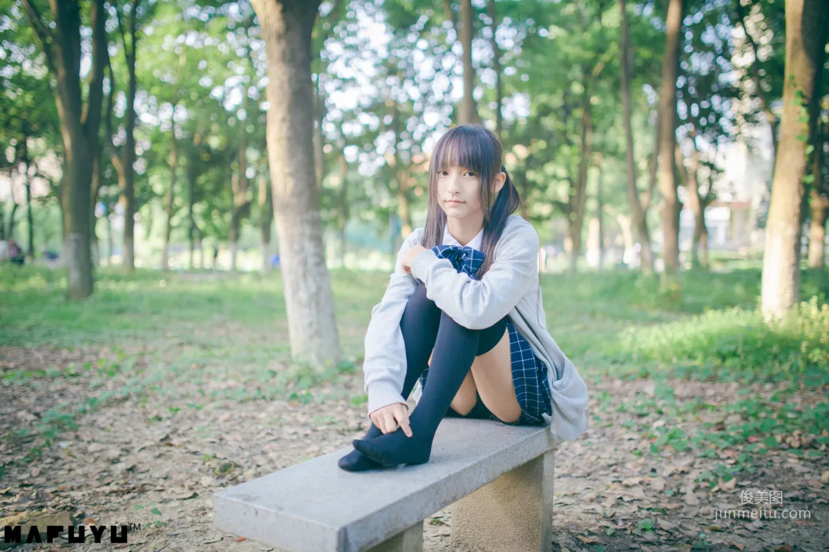 Shenle Banzhen Dong, Sunny School Uniform Series [COSPLAY Beauty] Photo Set photo 54