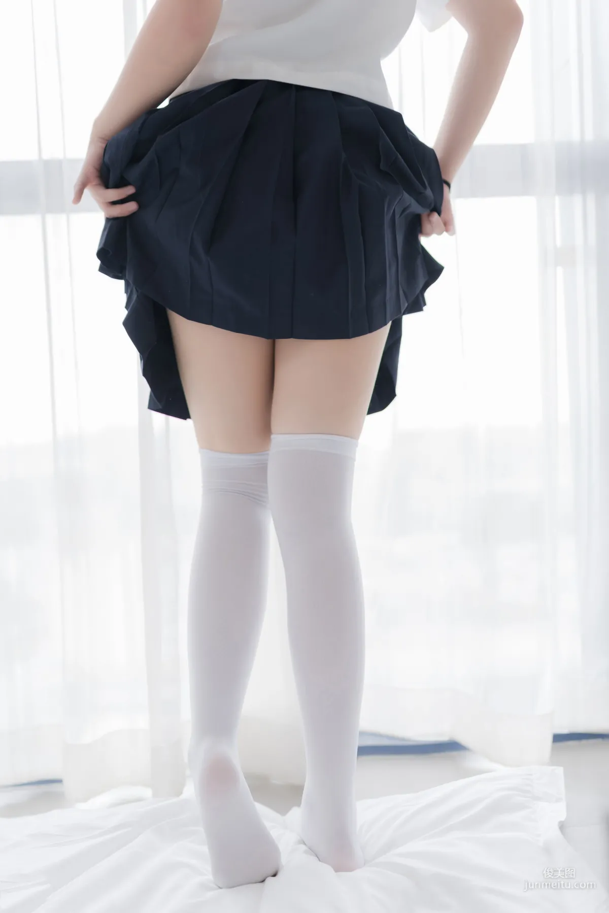 JK白丝 [喵糖映画] VOL.002 写真集38