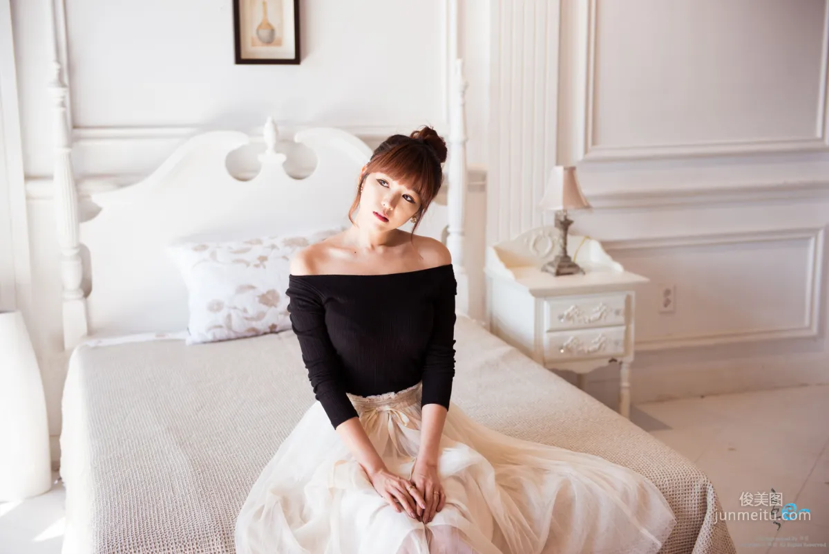 [韩国美女] 李恩慧《白色淑女长裙》 写真集7